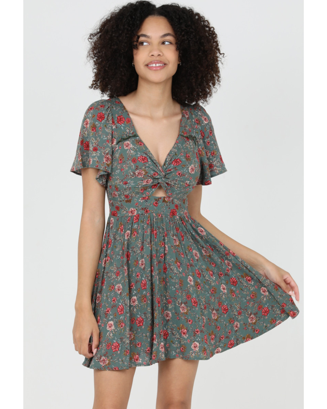 Disfraz De Minnie Mouse Adulto Vestido Largo Multicolor Cruzado