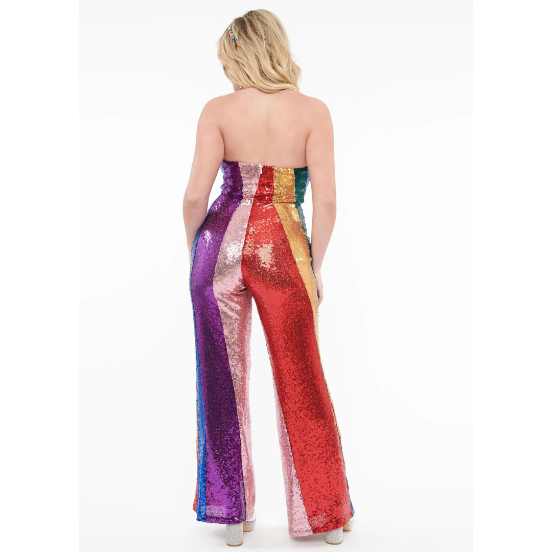 Asos rainbow jumpsuit top